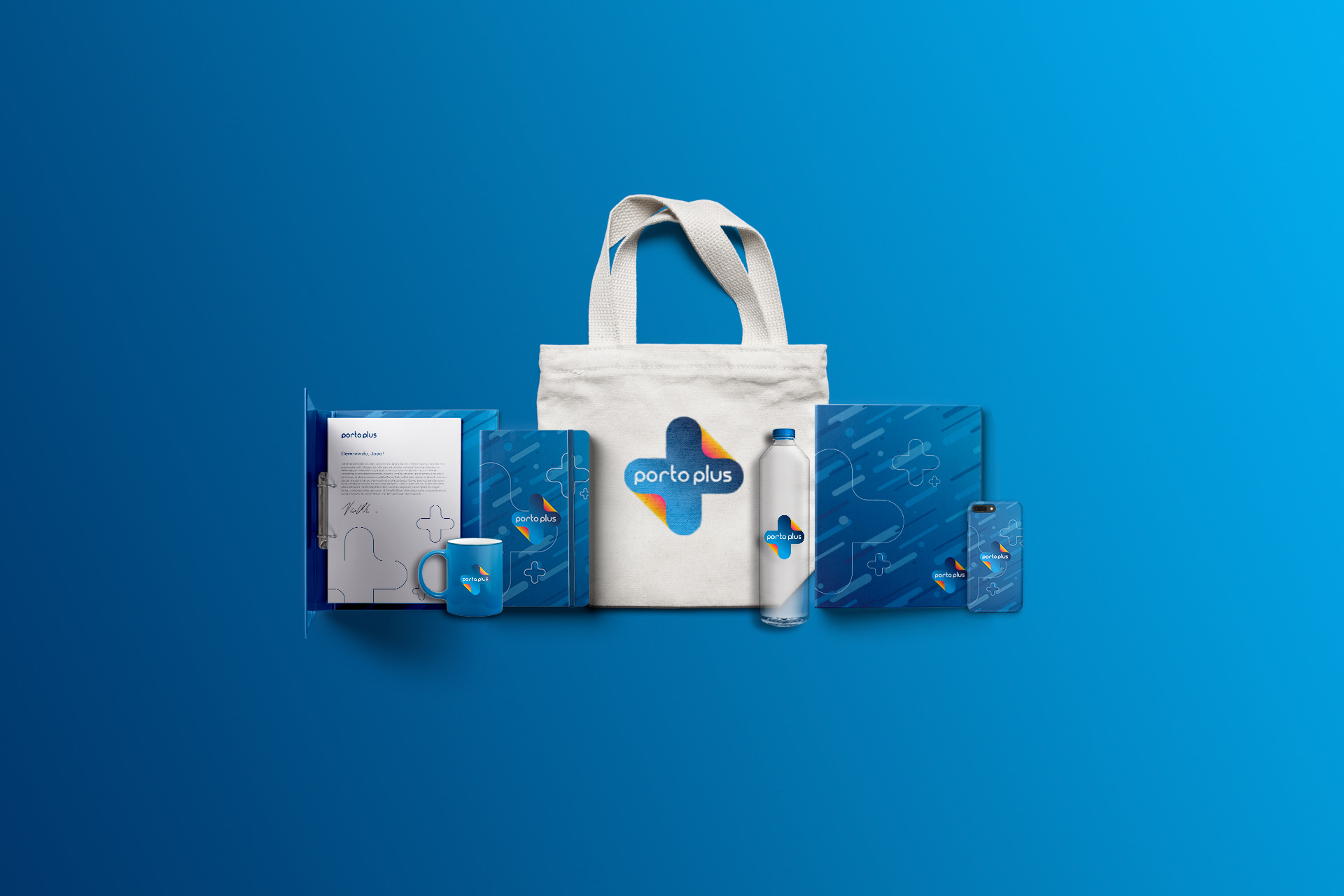 Porto Plus — brand identity