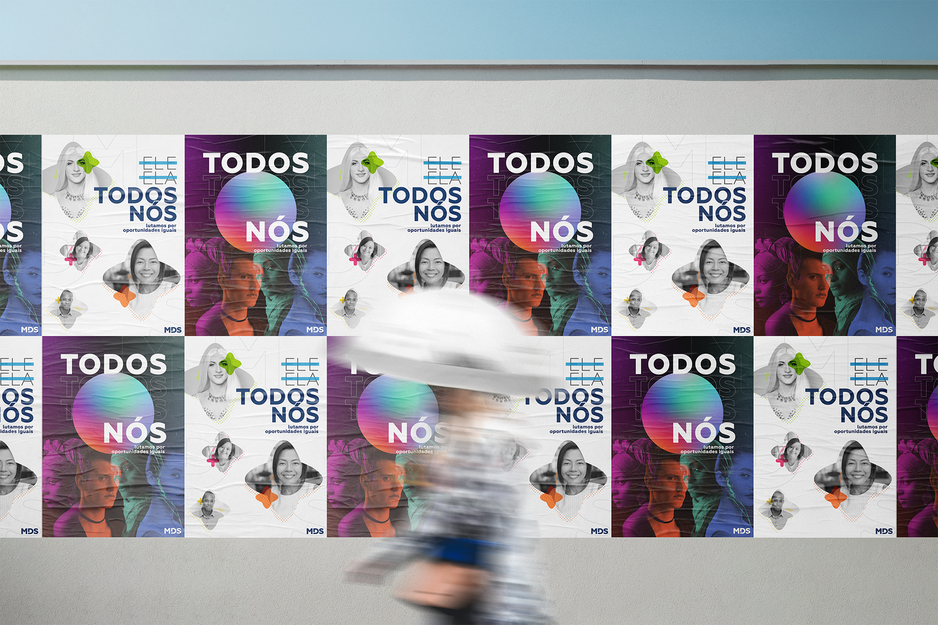 MDS — Todos Nós poster campaign